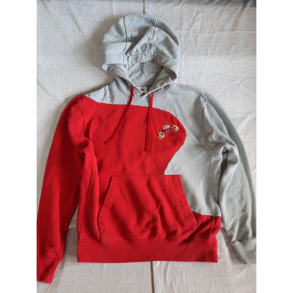 Nike Club Mens Medium Embroidered logo Hoody Drawstring Pullover Sweater Pocket